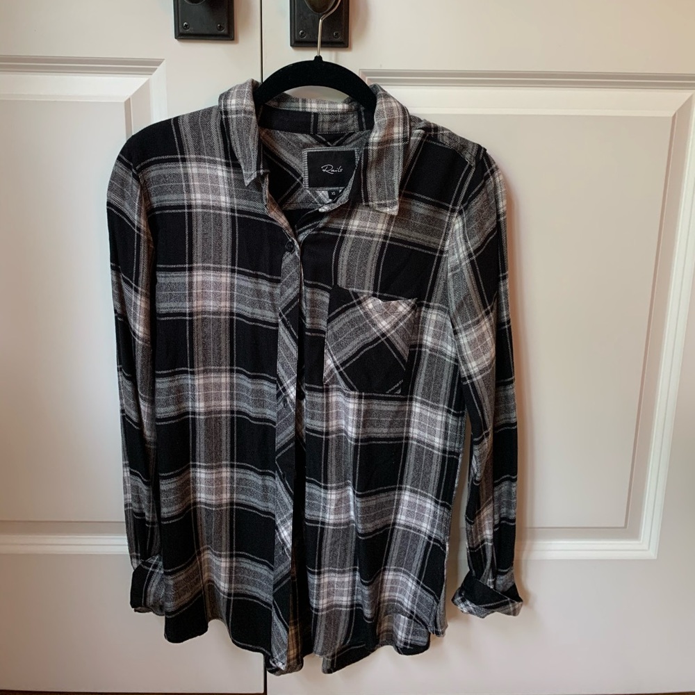 Rails Button down